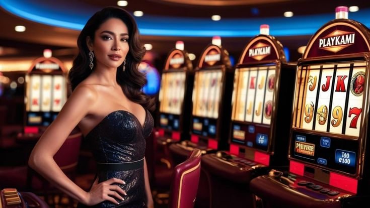 Pengguna membaca syarat promosi di ponsel